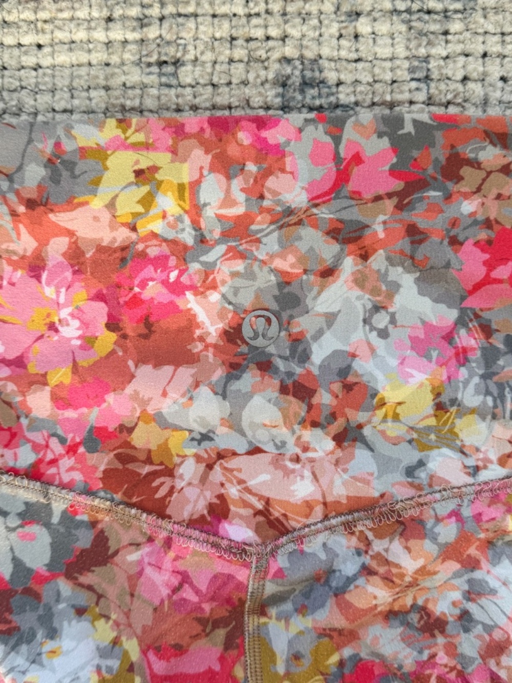 Lululemon Align High-Rise Pant 28” Inflorescence Multi Floral Size 6 - Picture 4 of 5